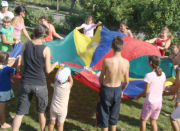 Parachute fun